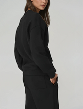 Renown Heavy Weight Crew Neck Pullover - Black